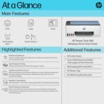 HP Smart Tank 585 All-in-One WiFi Colour Printer - Image 5