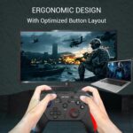 Ant Esports GP310 Wireless Gamepad, 2.4GHz USB Nano Receiver, Dual Vibration Feedback, 4-Switch D-Pad, Controller for PC (Windows 11/10/8/7, Steam), PS3 & Android - Image 4