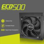 Ant Value ECO500 Non Modular Gaming Power Supply/PSU for PC - Image 2