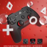 Ant Esports GP300 Pro V2 Wireless Gaming Controller, Compatible for PC & Laptop (Windows 10/8 /7 XP, Steam) / PS3 - Image 4
