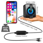 Ant Esports GS170 Gaming Speaker for PC, Stereo 2.0 USB Powered Desktop Speaker with 3.5 mm Aux-in, in-line Volume Control, RGB LED Lights Mini Multimedia Speakers for PC, Laptop, Tablet, Cellphone - Image 5
