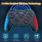 Ant Esports GP310 Wireless Gamepad, 2.4GHz USB Nano Receiver, Dual Vibration Feedback, 4-Switch D-Pad, Controller for PC (Windows 11/10/8/7, Steam), PS3 & Android - Image 3