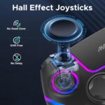 Ant Esports GP400 RGB Wireless Gamepad | Hall Effect Triggers & Joystick | Double Shock, Six-Axis Sensor, Turbo Function | 1000mAh Battery, 12H Playtime | PC/PS4/PS3/Switch/Android/iOS – Black - Image 9