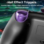 Ant Esports GP400 RGB Wireless Gamepad | Hall Effect Triggers & Joystick | Double Shock, Six-Axis Sensor, Turbo Function | 1000mAh Battery, 12H Playtime | PC/PS4/PS3/Switch/Android/iOS – Black - Image 2
