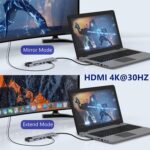 Ant Esports AEC810 8in1 Type C Multifuntional Docking Station - Image 2