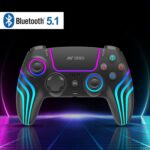 Ant Esports GP400 RGB Wireless Gamepad | Hall Effect Triggers & Joystick | Double Shock, Six-Axis Sensor, Turbo Function | 1000mAh Battery, 12H Playtime | PC/PS4/PS3/Switch/Android/iOS – Black - Image 5